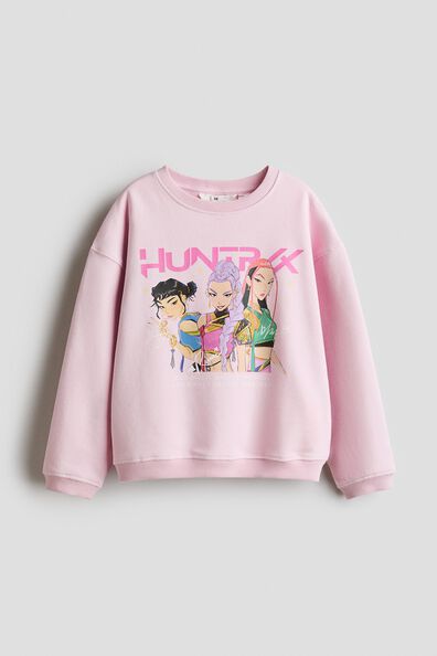 Motif-detail sweatshirt