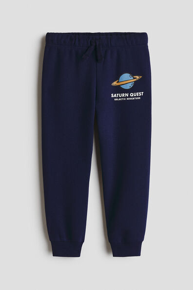 Brushed-inside joggers