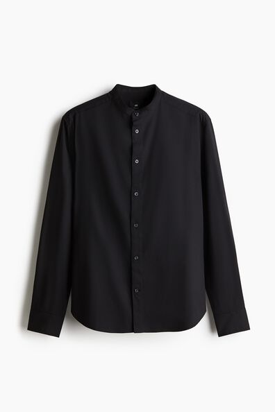 Regular Fit Grandad shirt