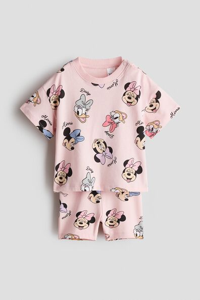 2-piece printed cotton set