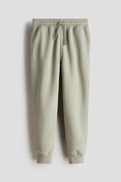 Brushed-inside joggers