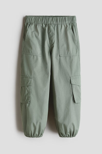 Cotton cargo trousers