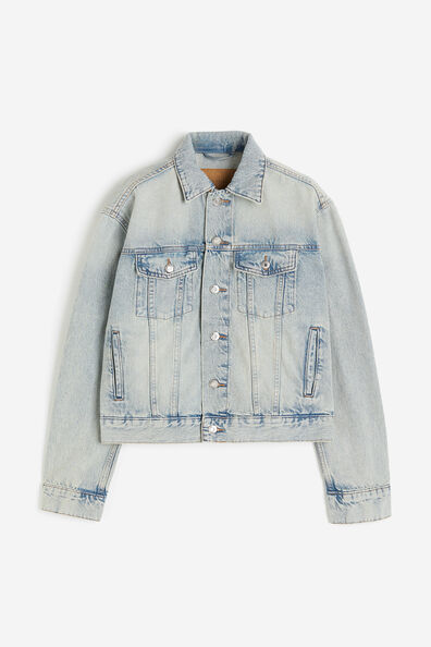 Short denim jacket