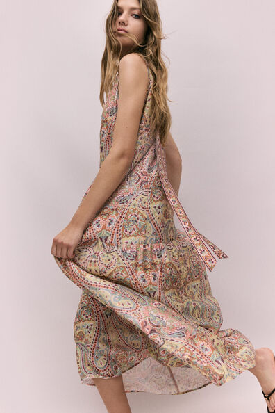 A-line tie-strap dress A-line tie-strap dress