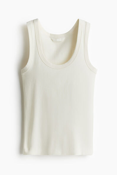 Fitted vest top
