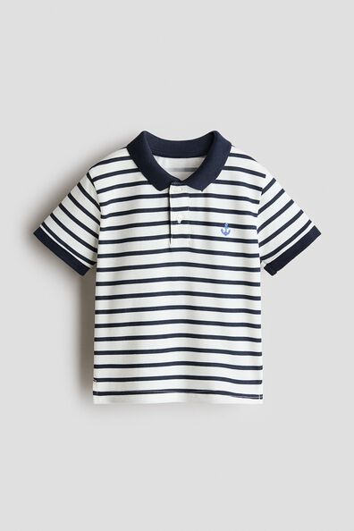 Embroidery-detail polo shirt