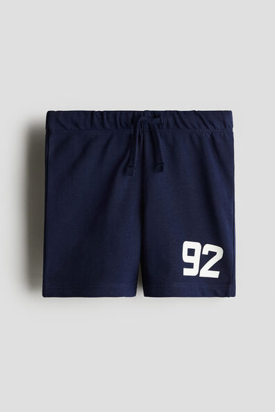 Printed sweatshorts