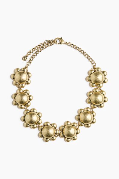 Chunky flower necklace