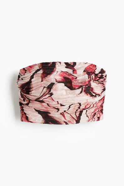 Cropped bandeau top