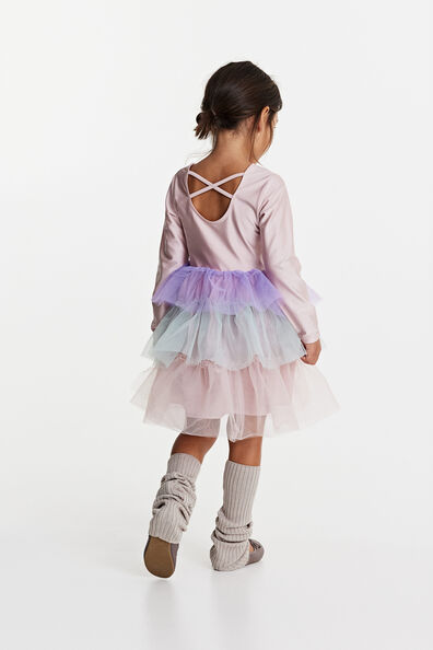 Tulle-skirt dress