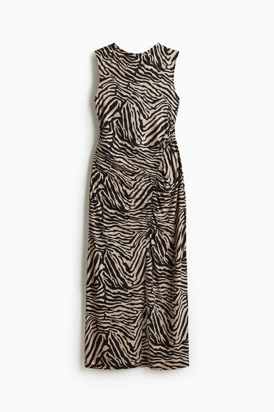 Draped dress