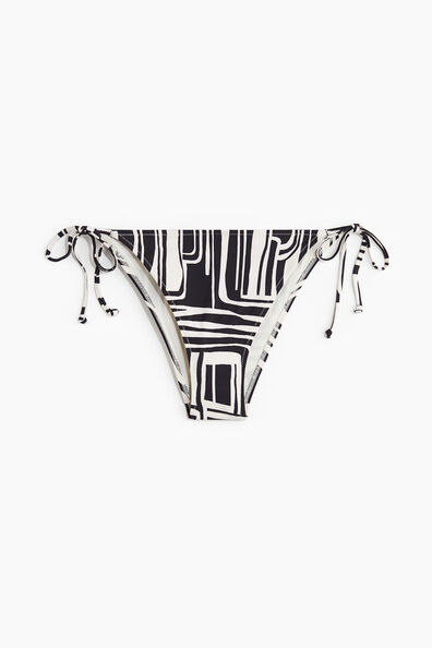 Tie tanga bikini bottoms