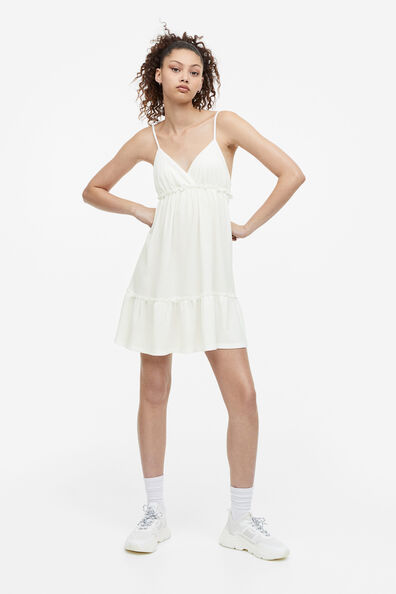 Crinkle Crepe Dress