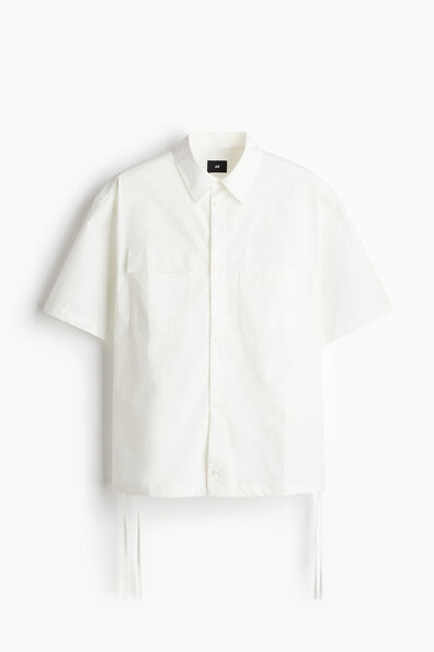 Loose Fit Short-sleeved utility shirt