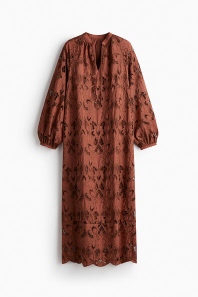 Broderie anglaise dress