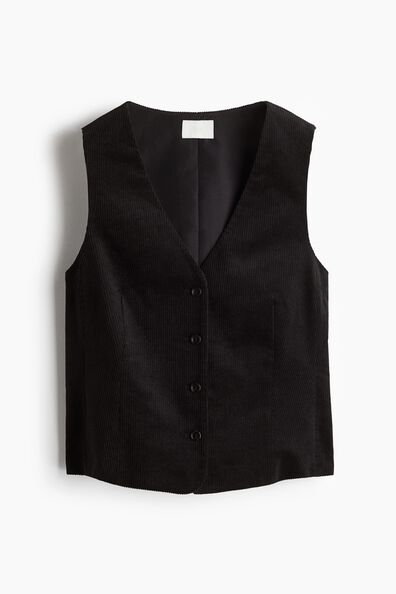 V-neck waistcoat