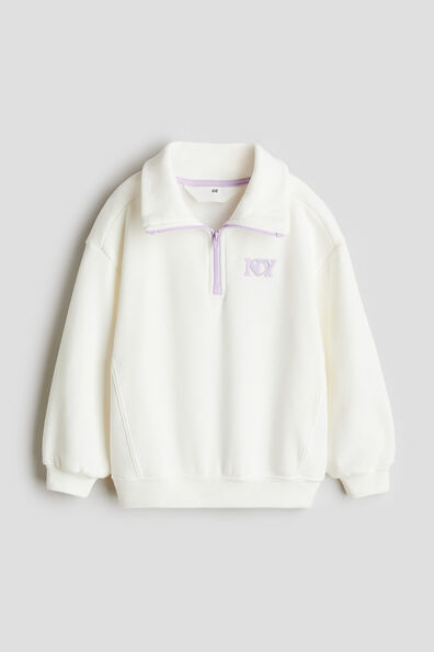 Zip-top sweatshirt