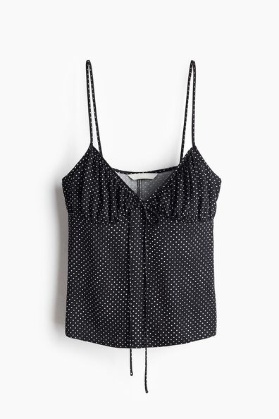Viscose strappy top