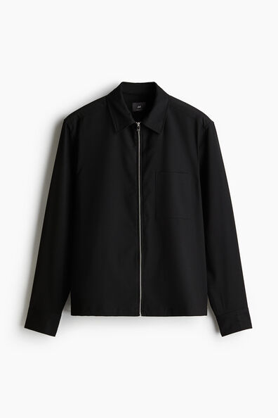 Regular Fit Twill overshirt