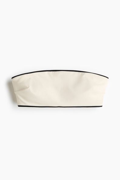 Padded bandeau bikini top