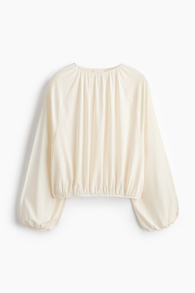 Open-sleeve top