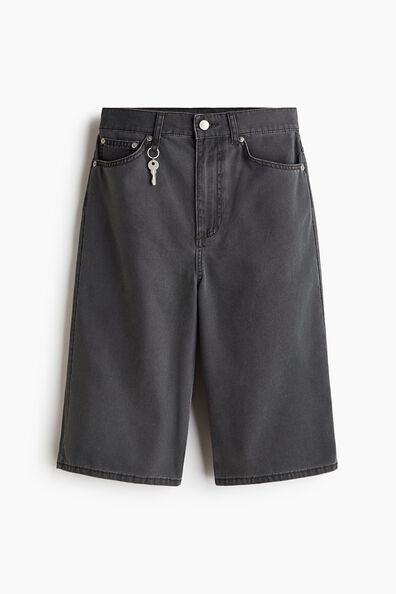 Denim Bermuda shorts