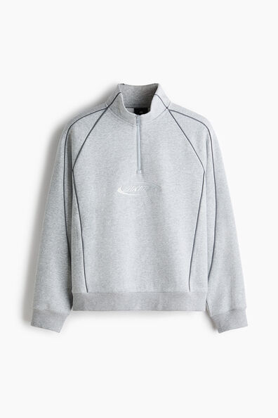 Loose Fit Zip-top sweatshirt
