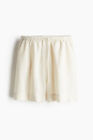 Linen Bermuda shorts