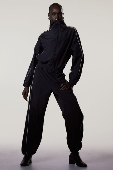 Piping-detail track pants