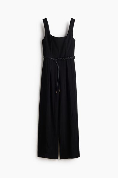 Belted jumpsuit