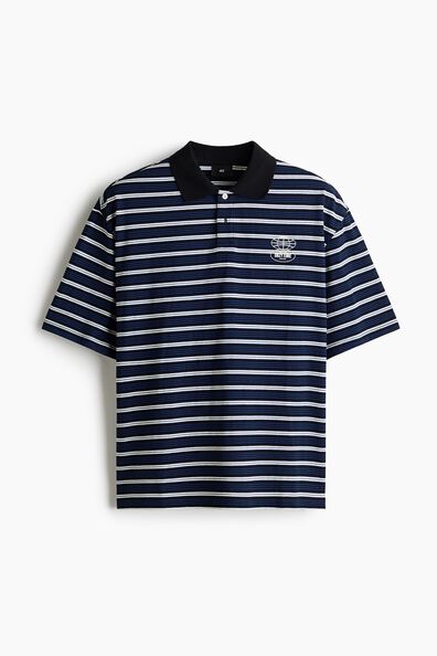 Loose Fit Cotton polo shirt