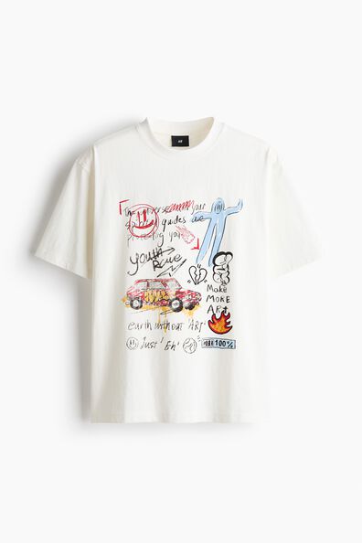 Loose Fit Printed T-shirt