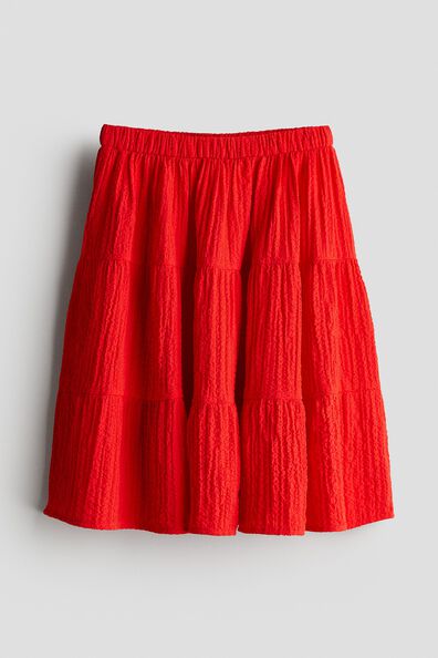 Seersucker skirt