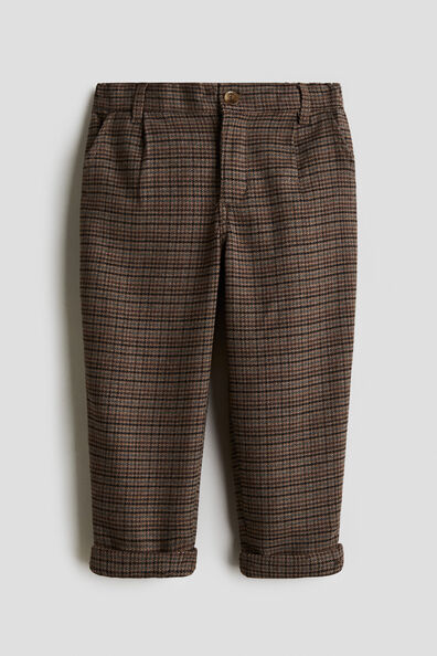 Flannel chinos