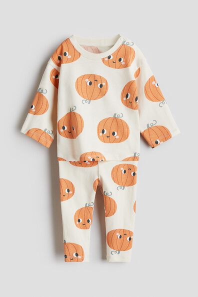 2-piece printed cotton set