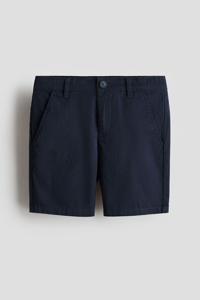 Cotton chino shorts