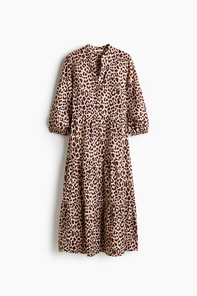Tiered midi dress