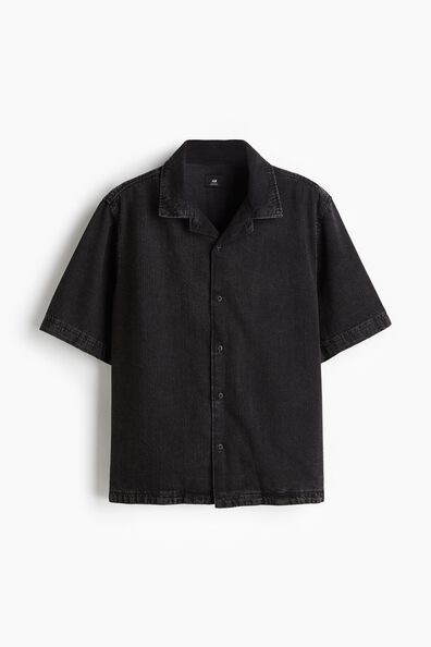Regular Fit Denim resort shirt