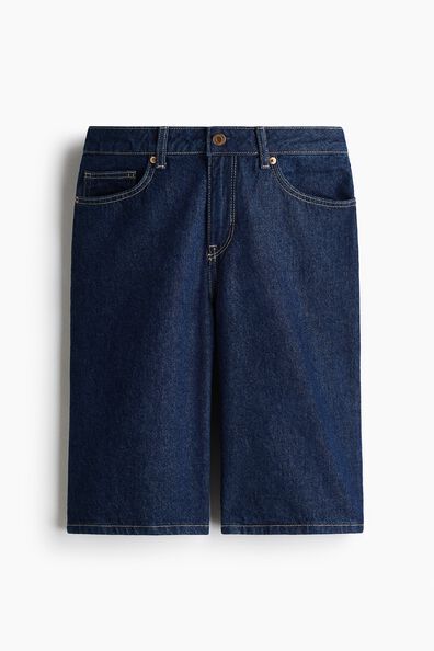 Denim bermuda shorts