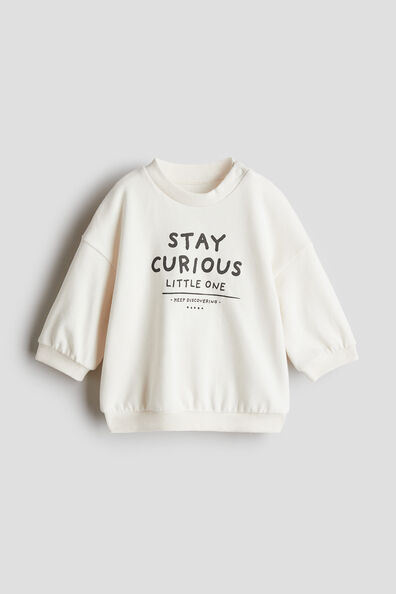 Printed sweatshirt