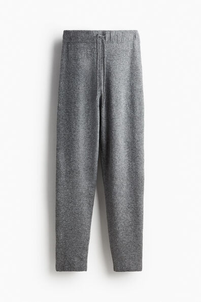 Fine-knit joggers