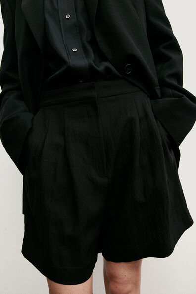 Knee-length shorts