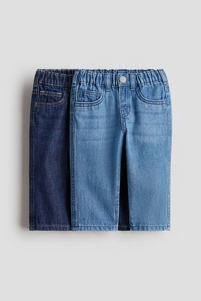 2-pack cotton jeans