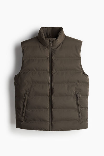Regular Fit Water-repellent puffer gilet