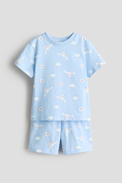Printed cotton pyjamas
