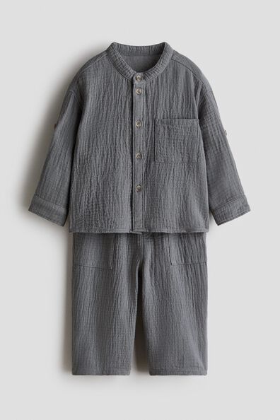 2-piece cotton muslin set