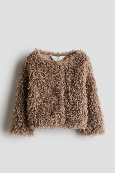 Fluffy cardigan