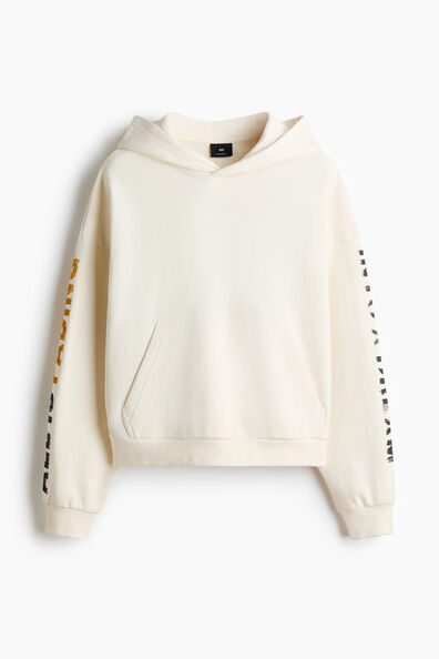 Oversized Fit Printed hoodie