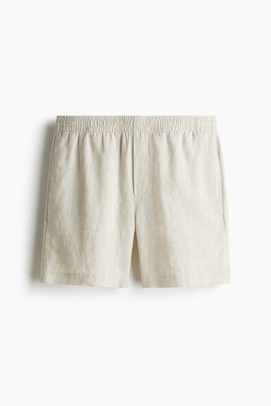 Regular Fit Linen shorts