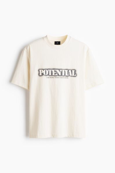 Loose Fit Cotton T-shirt